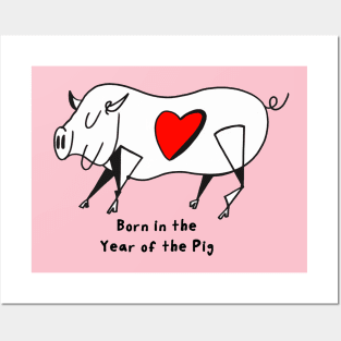 Born in the Year of the Pig Posters and Art